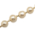 Chanel B Chanel Gold with White Gold Plated Metal Faux Pearl Necklace France