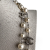 Chanel Crystal Pearls CC Metal & Faux Pearls 2-Ways Long Necklace Silver