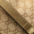 Gucci B Gucci Brown Beige with Gold Canvas Fabric GG Jolicoeur Crossbody Italy