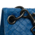 Bottega Veneta B Bottega Veneta Blue Calf Leather Intrecciato Crossbody Italy