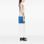 Bottega Veneta B Bottega Veneta Blue Calf Leather Intrecciato Crossbody Italy
