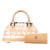 Louis Vuitton B Louis Vuitton White with Brown Light Brown Calf Leather Stephen Sprouse Graffiti Alma PM France