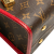 Louis Vuitton B Louis Vuitton Brown with Red Monogram Canvas Canvas Monogram Popincourt PM France