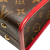 Louis Vuitton B Louis Vuitton Brown with Red Monogram Canvas Canvas Monogram Popincourt PM France