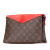 Louis Vuitton B Louis Vuitton Brown with Red Monogram Canvas Canvas Monogram Epi Saint Michel Spain