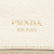 Prada B Prada White Calf Leather Vitello Daino Front Pocket Tote Romania