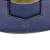 Celine B Celine Blue Calf Leather Small Grained skin Trotteur Crossbody Italy