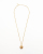 Saint Laurent Long Gold Ball Necklace