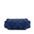 Chanel AB Chanel Blue Canvas Fabric Medium and Cotton 19 Flap Italy