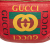 Gucci B Gucci Red Calf Leather Grained skin Logo Belt Bag Italy