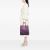 Bottega Veneta B Bottega Veneta Purple Dark Purple Calf Leather Vitello Mosaico Laque Tote Italy