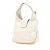 Gucci B Gucci White Calf Leather Quilted Dionysus Web Hobo Italy