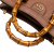 Gucci B Gucci Brown Calf Leather Small Bamboo Diana Satchel Italy
