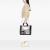 Chanel B Chanel White with Black PVC Plastic CC Quilted Cotton and Punching Tote Italy