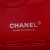 Chanel B Chanel Red Velvet Fabric Medium Classic Double Flap France