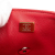 Chanel B Chanel Red Lambskin Leather Leather Mini Rectangular Lambskin Top Handle Single Flap Italy