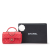 Chanel B Chanel Red Lambskin Leather Leather Mini Rectangular Lambskin Top Handle Single Flap Italy