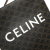 Celine B Celine Brown Dark Brown Coated Canvas Fabric Small Triomphe Vertical Cabas Tote Italy
