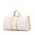 Louis Vuitton B Louis Vuitton White Damier Canvas Canvas Damier Azur Keepall Bandouliere 55 France