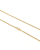 Celine Céline Horse Carriage Gold-tone Necklace