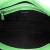 Fendi B Fendi Green Light Green Calf Leather Zucca Embossed Stitched Baguette Satchel Italy
