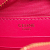 Celine AB Celine Pink Dark Pink Calf Leather Quilted skin C Charm Crossbody Italy