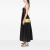 Fendi B Fendi Yellow Nappa Leather Leather Mini Bicolor Nappa Apolo Chain Baguette Shoulder Bag Italy