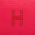 Hermès B Hermès Pink Dark Pink with Red Dark Red Canvas Fabric Large Toile Bride A Brac Case France