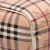 Burberry B Burberry Brown Beige Coated Canvas Fabric Small Haymarket Check Canterbury Tote Italy