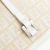 Fendi B Fendi Brown Beige with White Canvas Fabric Zucchino Tote Italy