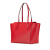 Gucci B Gucci Red Calf Leather Medium Swing Tote Italy