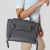 Celine Belt Bag Micro Grained Calfskin Leather 3-Ways Tote Bag Grey