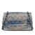 Chanel AB Chanel Blue with Multi Denim Fabric Mini Rectangular Multicolor Classic Single Flap France