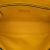 Fendi B Fendi Yellow Mustard Calf Leather Zucca Embossed Chain Midi Baguette Italy