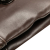 Bottega Veneta B Bottega Veneta Brown Dark Brown Calf Leather Intrecciato Trimmed Clutch Italy