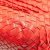 Bottega Veneta B Bottega Veneta Red Nappa Leather Leather Nappa Intrecciato Ruffle Tote Italy