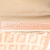 Fendi B Fendi Brown Beige with Pink Canvas Fabric Zucchino Crossbody Italy