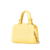 Chanel B Chanel Yellow Calf Leather Mini skin Label Click Shopping Tote Italy