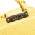 Chanel B Chanel Yellow Calf Leather Mini skin Label Click Shopping Tote Italy