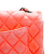 Chanel B Chanel Orange Peach Velvet Fabric Mini Rectangular Classic Single Flap France