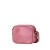 Gucci B Gucci Pink Calf Leather Metallic Microguccissima Sunshine Disco Camera Bag Italy