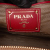 Prada B Prada Brown with Red Canvas Fabric Saffiano Trimmed Canapa Logo Satchel Turkey