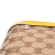 Gucci B Gucci Brown with Yellow Canvas Fabric GG Bella Satchel Italy
