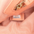 Chanel AB Chanel Pink Light Pink Tweed Fabric Medium Deauville O Case Italy