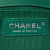 Chanel B Chanel Green Lambskin Leather Leather New Medium Braided Chevron Lambskin Boy Flap France