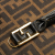 Fendi B Fendi Brown Canvas Fabric Zucca Tote Italy