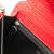 Saint Laurent B Saint Laurent Red Calf Leather Croc Embossed Monogram Cassandra Clasp Bag Italy