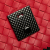 Bottega Veneta B Bottega Veneta Red with Black Nappa Leather Leather Nappa Intrecciato Glass Shoulder Bag Italy