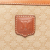 Celine B Celine Brown Beige Coated Canvas Fabric Macadam Clutch Italy