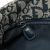 Christian Dior B Dior Blue Canvas Fabric Diorissimo Trotter Tote Italy
